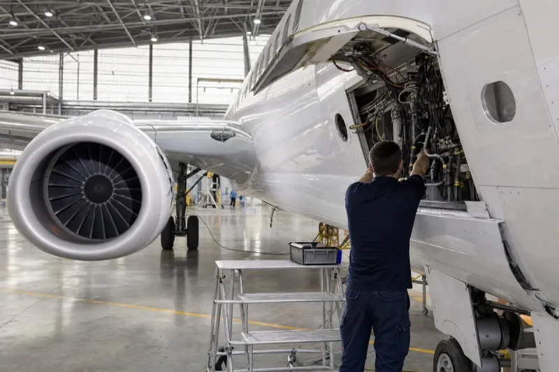 Business jet (file photo)