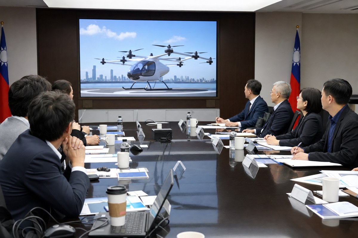 SkyDrive Meets Taiwan CAA Leadership to Discuss eVTOL Type Certification and Penghu Islands Emergency Medical Transport 