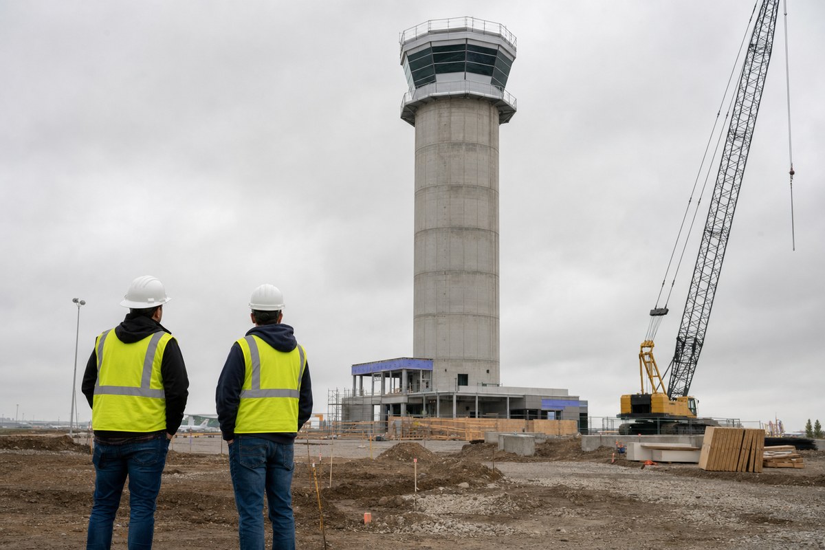 Gary/Chicago International Airport Secures Final $8.3M Federal Grant to Build New Air Traffic Control Tower