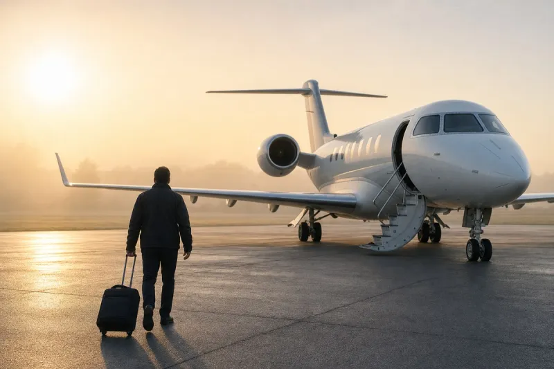 Business jet (file photo)