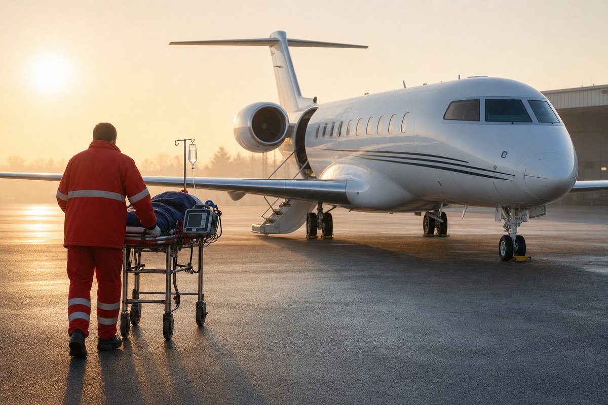 Phoenix Aviation Capital Highlights Combined Private and Medical Air Transport Capability