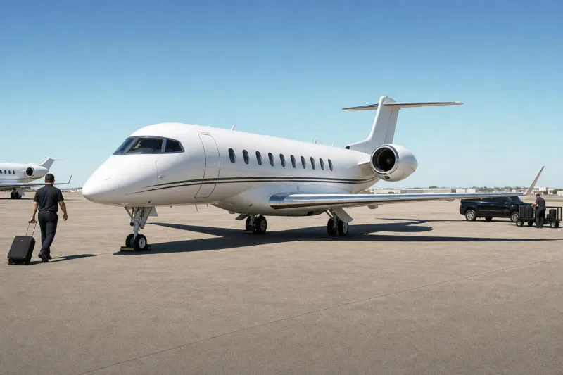 Business jet (file photo)