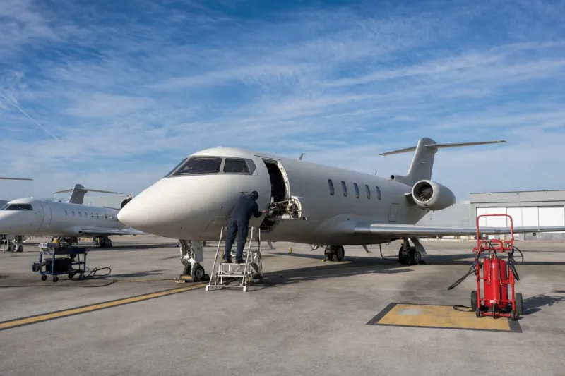 Business jet (file photo)