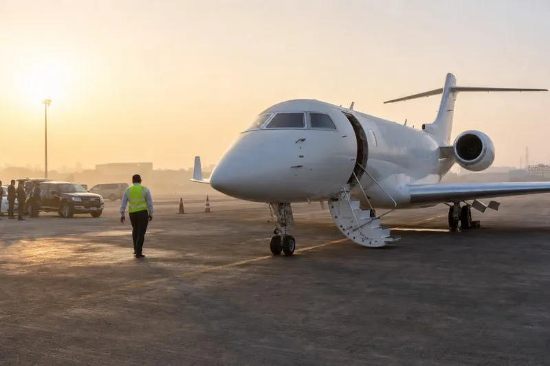 Business jet (file photo)