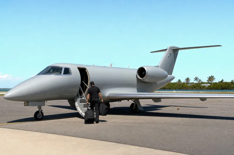 Business jet (file photo)