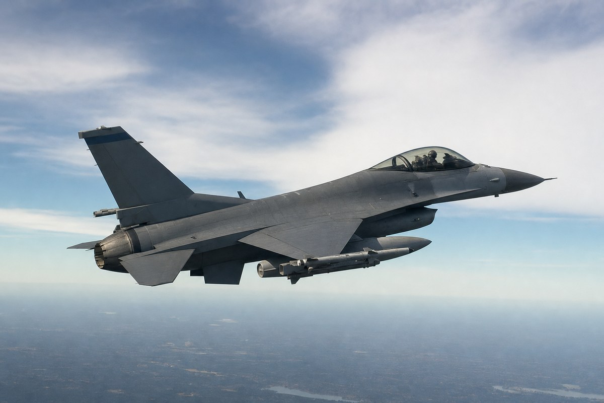 NORAD F-16s Intercept Five Aircraft Violating No-Fly Zone Over Houston During Trump Visit