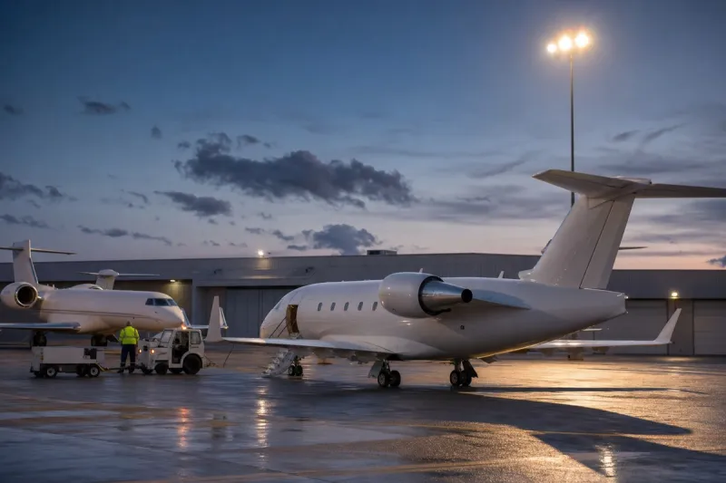 Business jet (file photo)