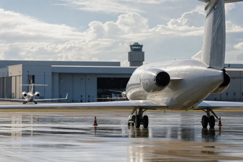 Business jet (file photo)