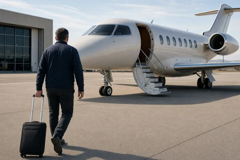 Business jet (file photo)