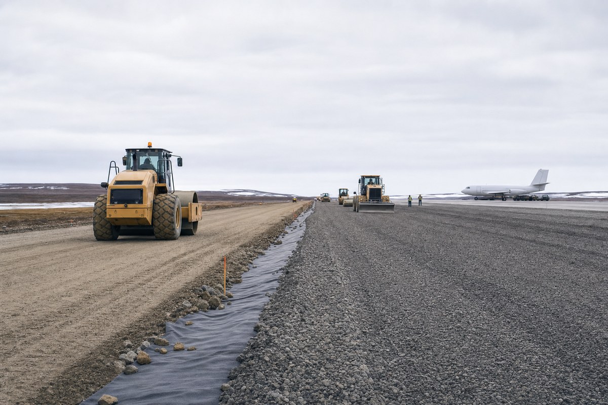 Canada Pushes Ahead with C$230 Million Inuvik Airport Runway Extension in Arctic Defence Drive