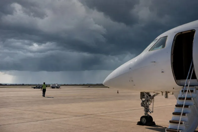 Business jet (file photo)