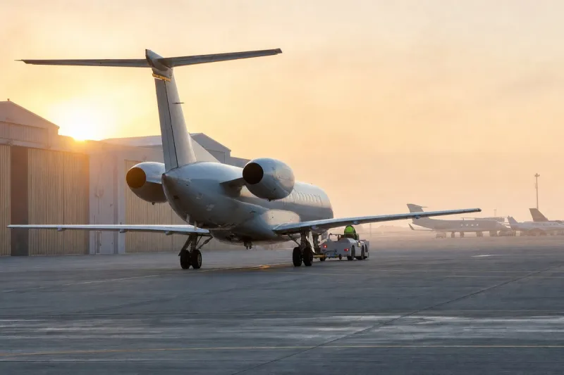 Business jet (file photo)