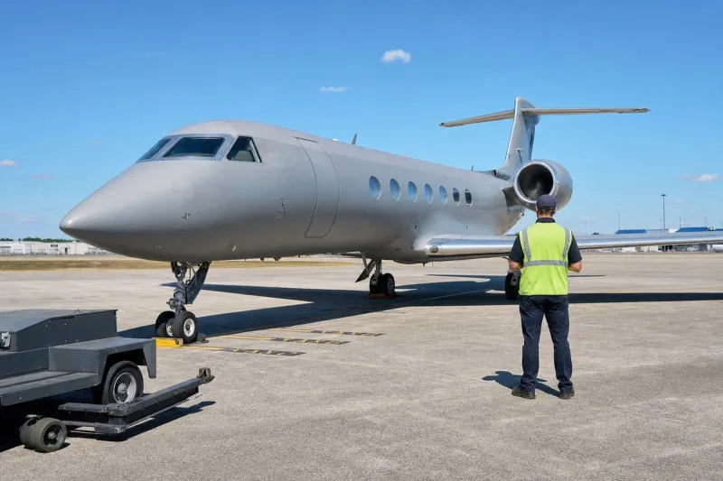 Business jet (file photo)