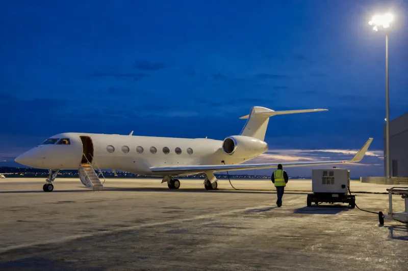 Business jet (file photo)
