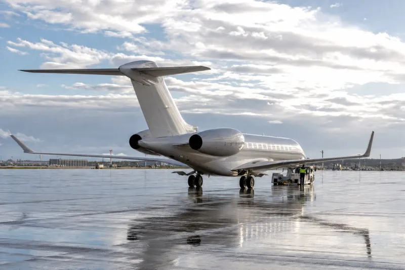 Business jet (file photo)