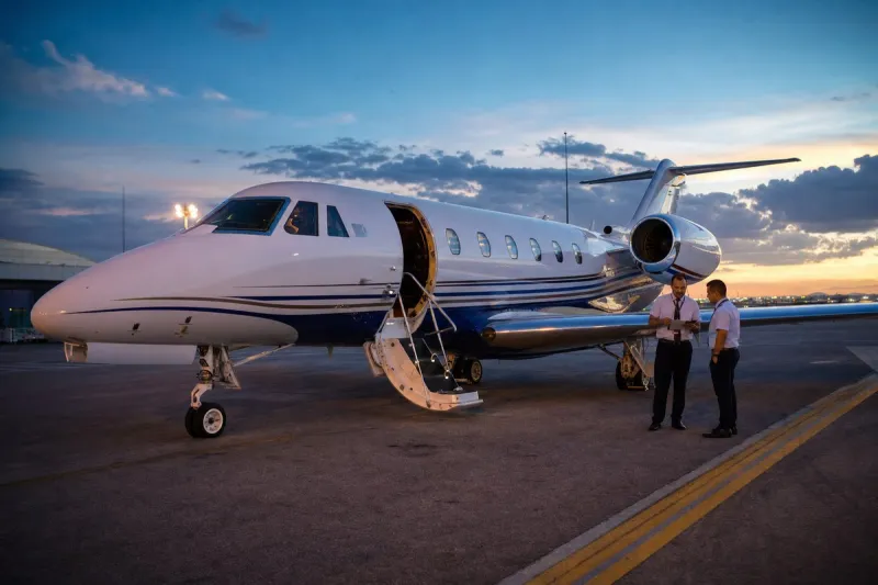 Business jet (file photo)