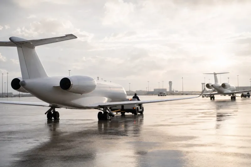 Business jet (file photo)