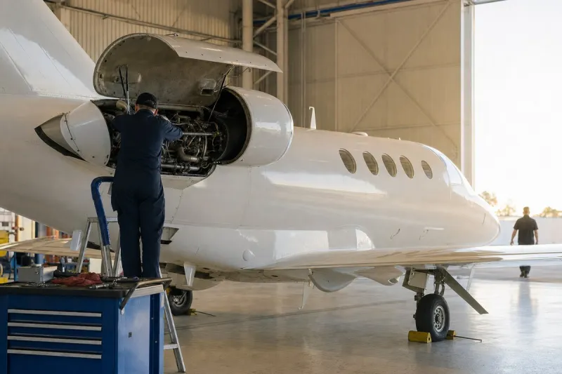 Business jet (file photo)