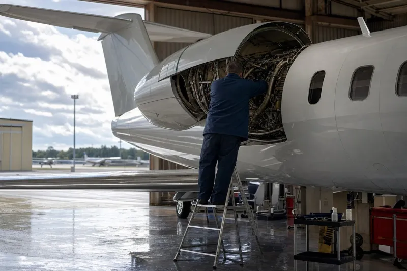 Business jet (file photo)