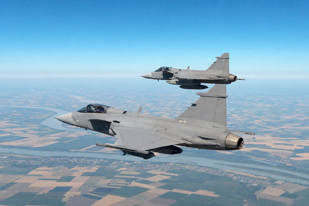 Hungary Scrambles Saab JAS 39 Gripens After Intoxicated Man Steals Cessna 172, Flies Toward Nuclear Plant