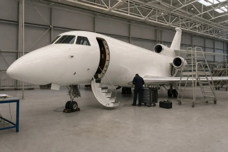 Business jet (file photo)