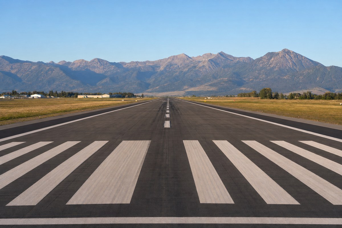 Driggs-Memorial Reed Airport Runway Restored to Full 7,301-Foot Length After Summer Closure