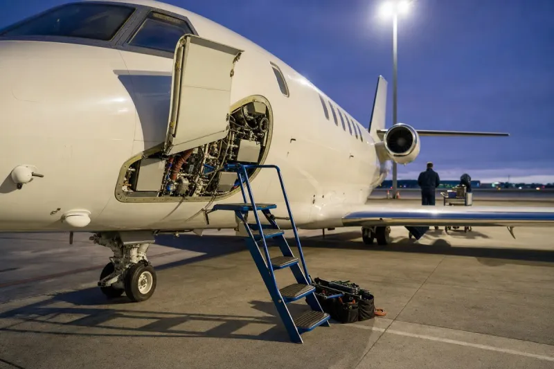 Business jet (file photo)