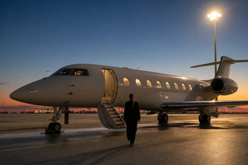 Business jet (file photo)