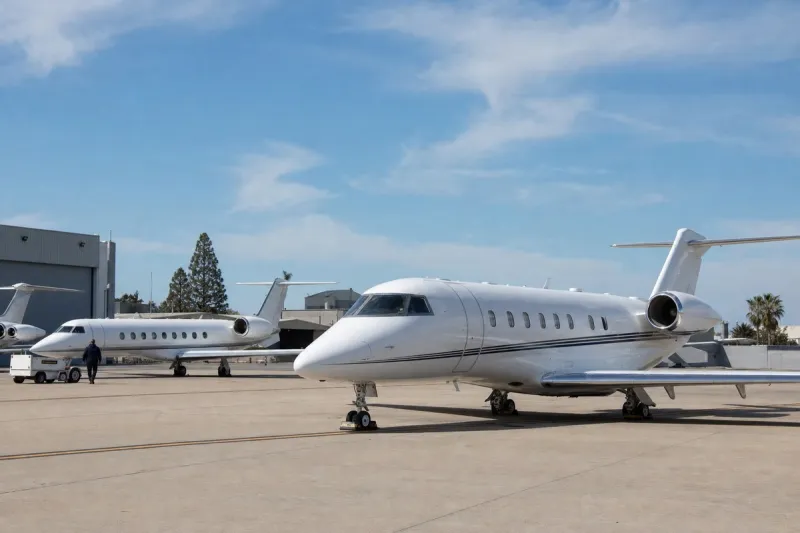 Business jet (file photo)