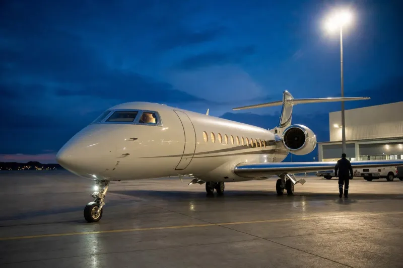 Business jet (file photo)