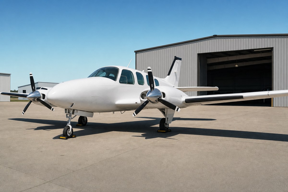 1998 Beechcraft Baron 58 Listed for $575,000 in North Carolina with 4,715 Airframe Hours