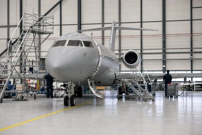 Business jet (file photo)