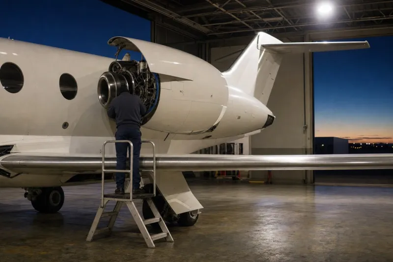 Business jet (file photo)