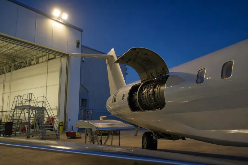 Business jet (file photo)
