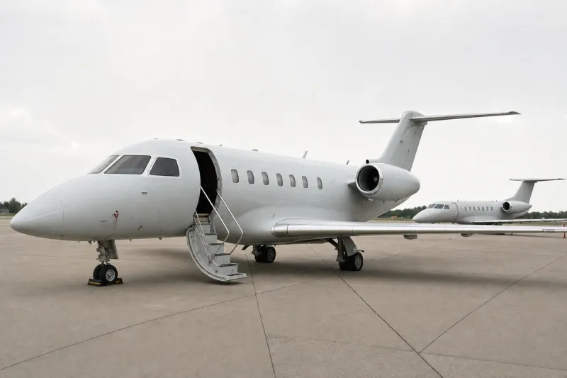 Business jet (file photo)