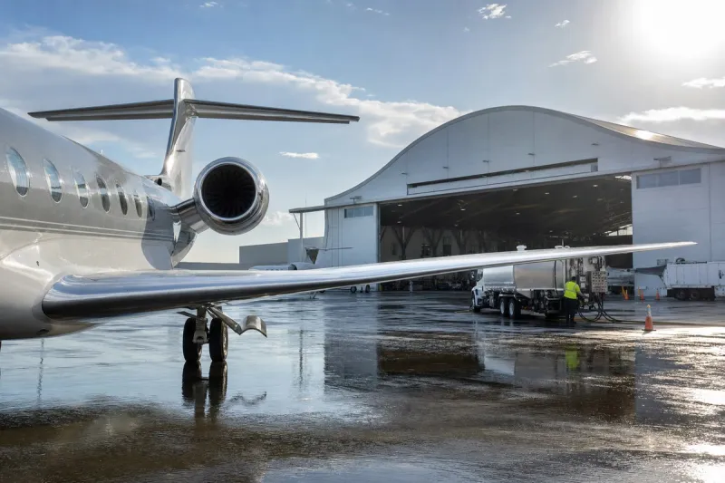 Business jet (file photo)