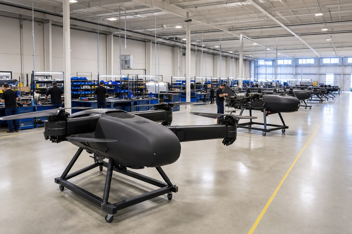 Heven AeroTech Opens 56,000-Sq-Ft Hydrogen Drone Facility in Virginia in 90 Days