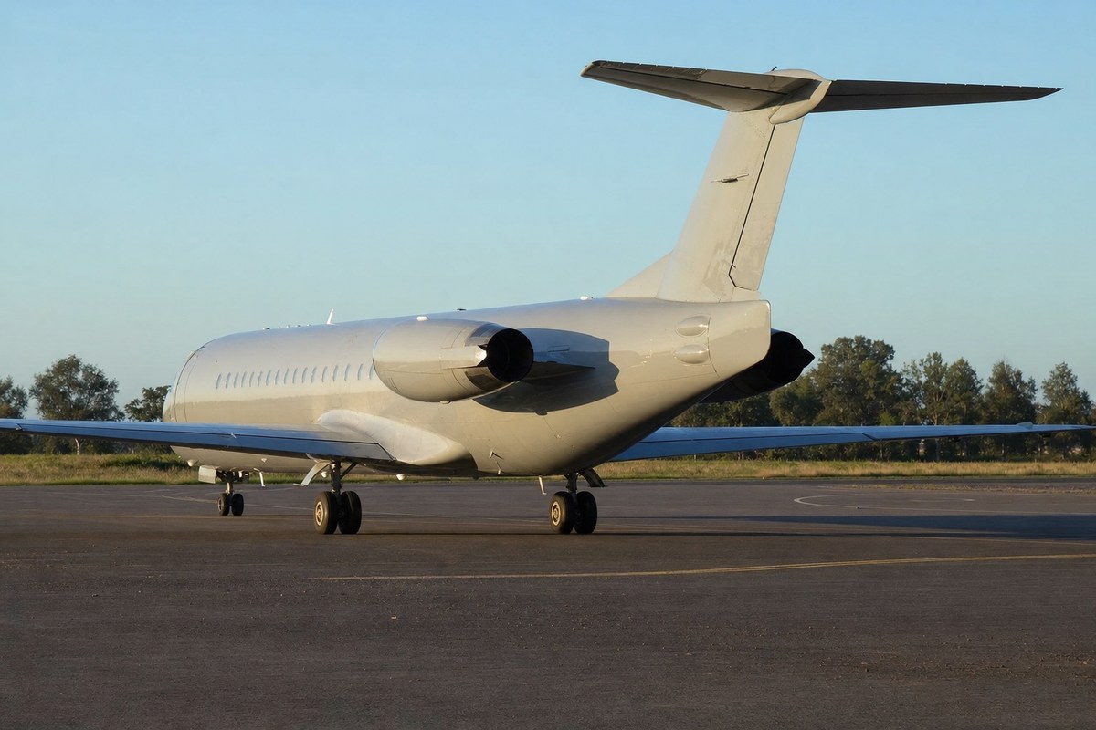Kenya Air Force Fokker 70 KAF308 returns after year-long overhaul in Netherlands, fitted with Gogo FDX Satcom