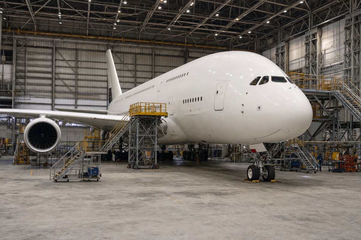 Lufthansa Technik and Emirates Extend A380 Base Maintenance Contract Through 2030