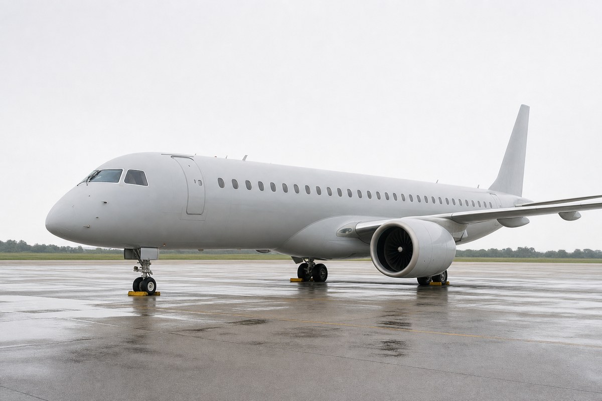Embraer Delivers 2,000th E-Jet, an E195-E2, to Brazil's Azul Airlines