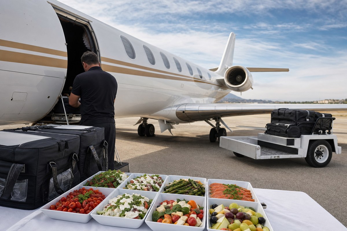 Private Jet Catering Networks Rely on Local Partnerships and Planning to Deliver Quality Meals at Remote Destinations