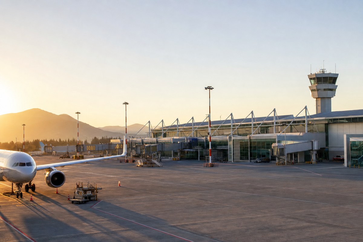 Montenegro Selects Incheon Airport Consortium for Podgorica and Tivat Concession as €45M ATM Upgrade Advances