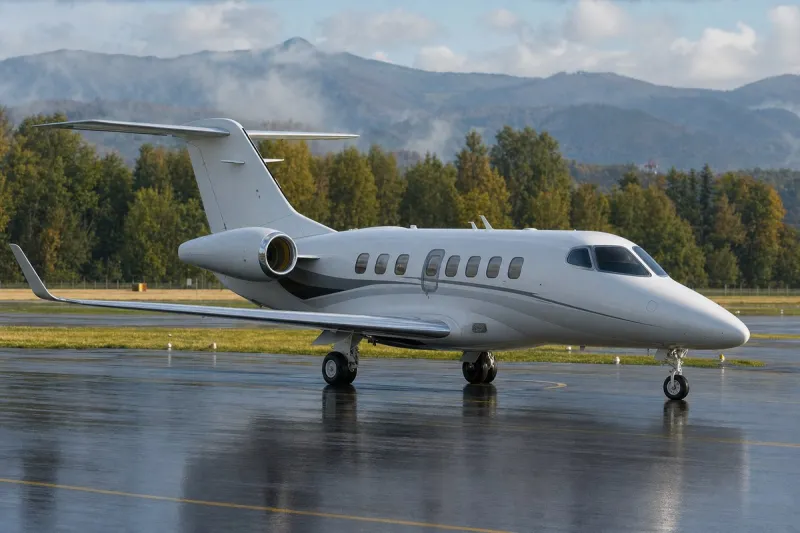 Business jet (file photo)