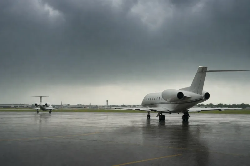 Business jet (file photo)