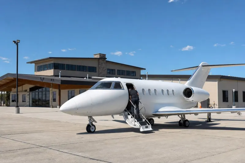 Business jet (file photo)