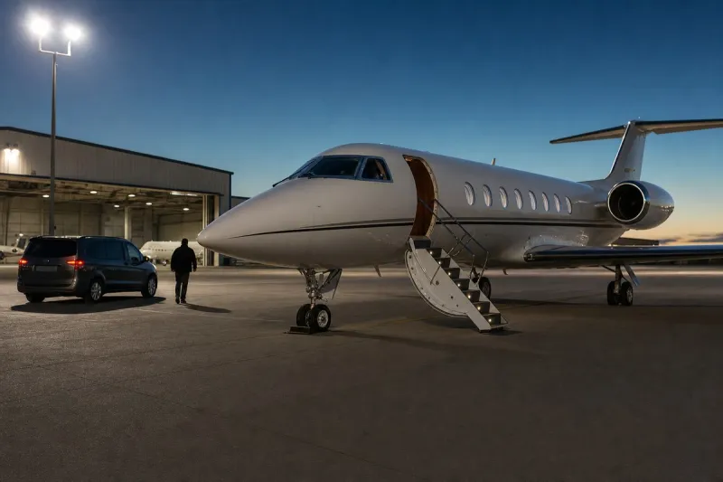 Business jet (file photo)