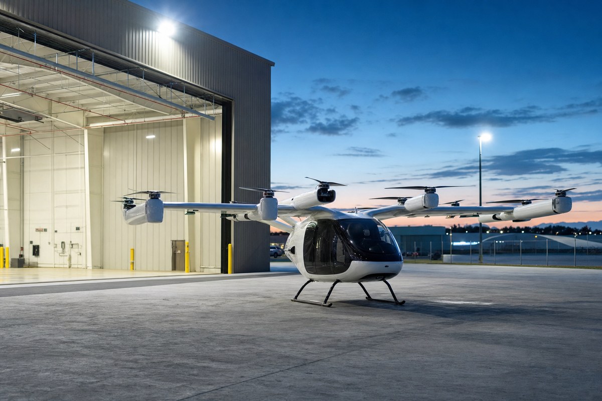 Florida to Begin eVTOL Aircraft Testing at SunTrax Facility in Polk County by Year's End