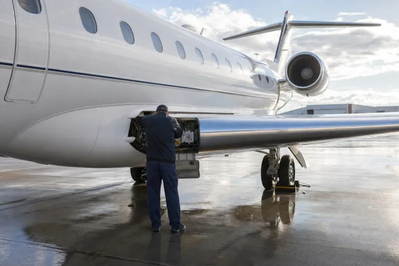 Business jet (file photo)