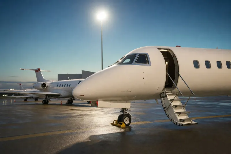 Business jet (file photo)