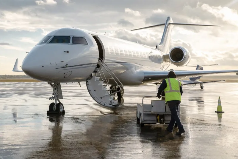 Business jet (file photo)